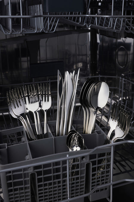Karaca sintra 40 Piece 8 Place Setting Flatware Set platin - MALLTURK