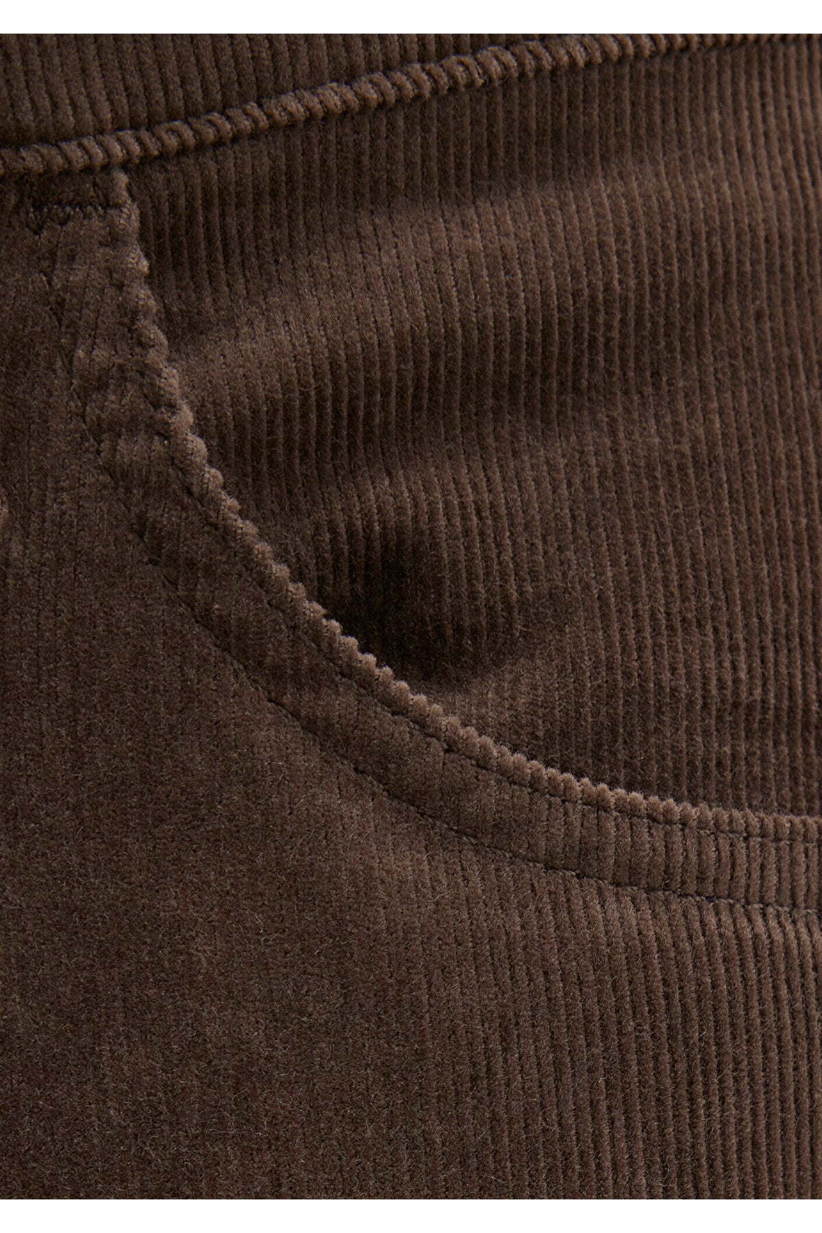 Mavi Marcus Brown Velvet Trousers 0035135666 - MALLTURK