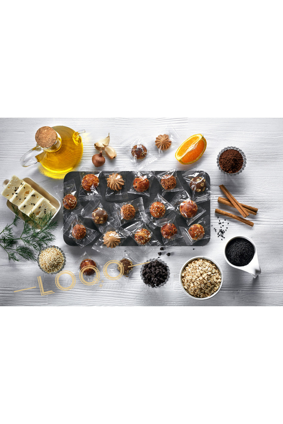LOQO efsane lokumlar and harika kurabiyeler Assorted Pack 500 g tek tek paketli