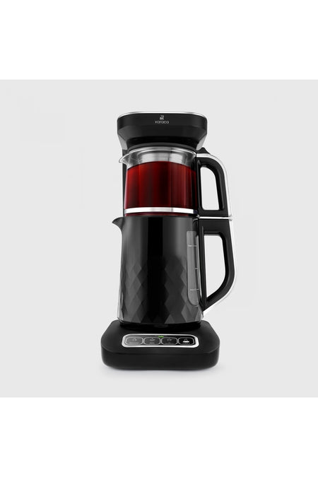 Karaca Pro Quartz 4-in-1 Automatic Tea Maker, Talking Water Kettle and Filter Coffee Machine 2500W - MALLTURK