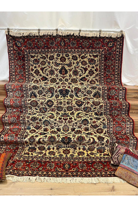 SIRVAN Rug Hand-Woven Hereke Rug - 290 x 215 - MALLTURK