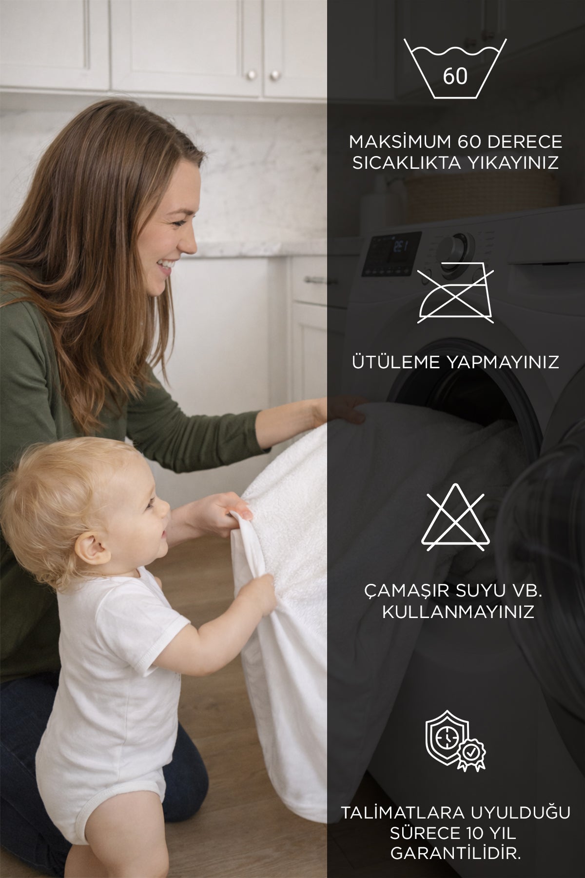 Dream Time Waterproof Cotton Baby & Kids Mattress Protector - MALLTURK