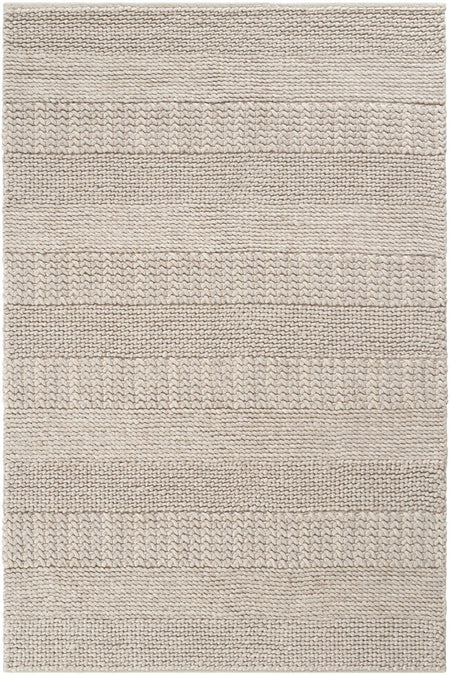 Cool Rug Elegance J352 Beige Wool Rug Natural Living Room Rug Hallway Rug Runner Hand-Woven Rug Knitted Handmade Rug