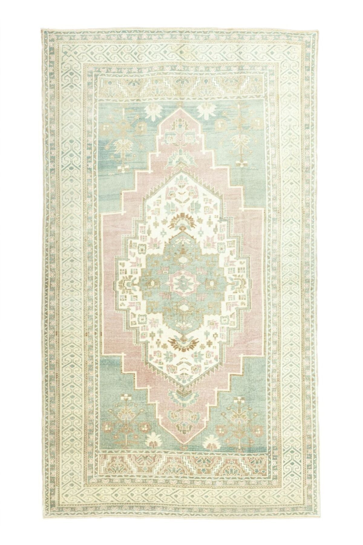 Soho Antiq Adarok Pastel Hand-Woven Taspinar Rug 173x320 cm - MALLTURK