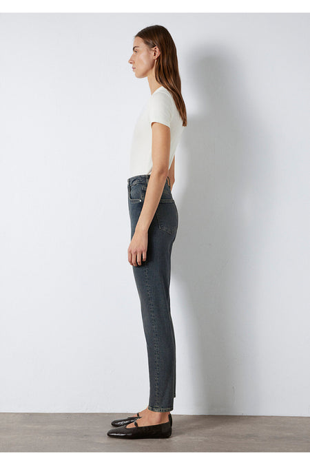 Cindy Premium Mavi Dark Jeans 100277-89936 - MALLTURK