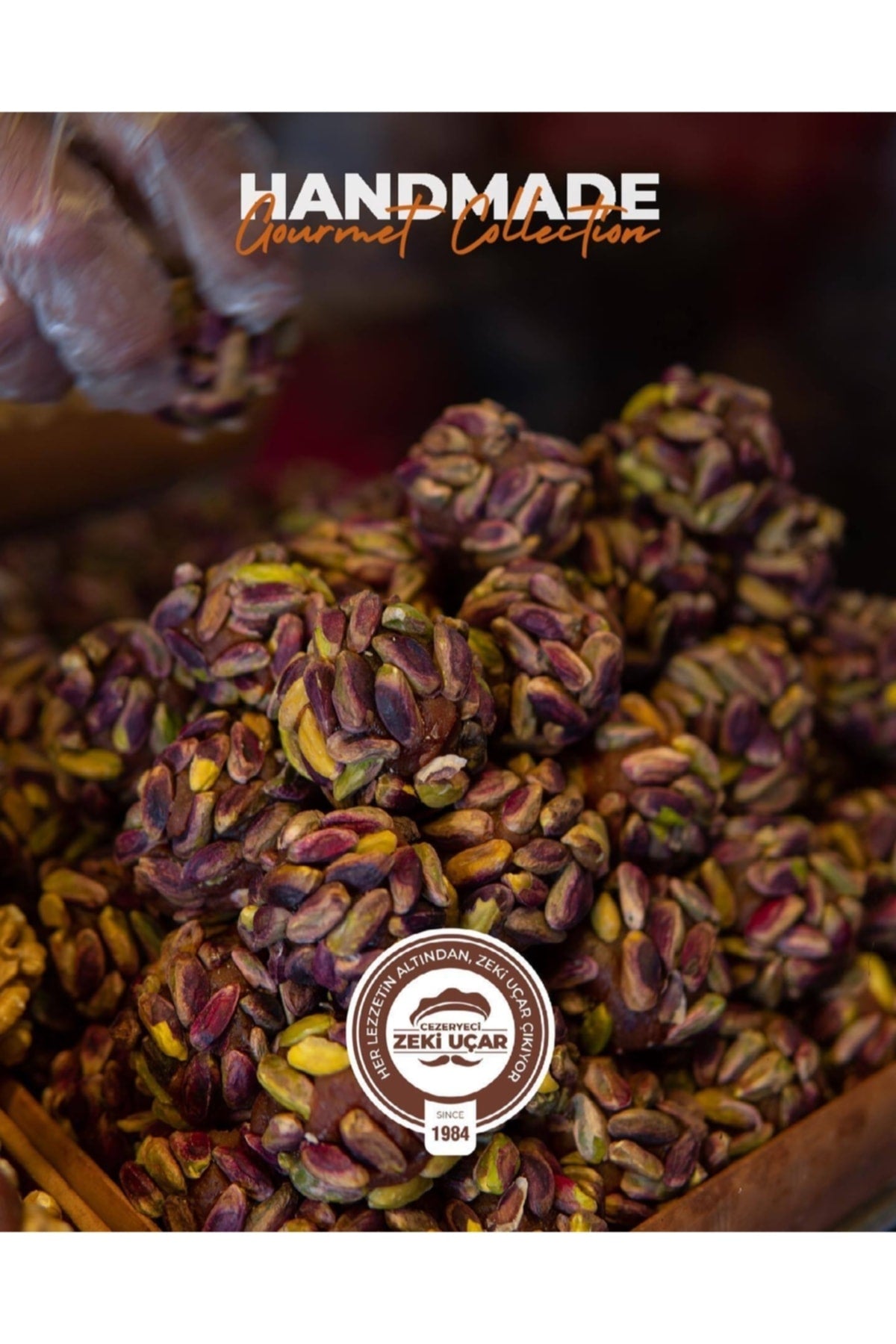 CEZERYECI zeki ucar Pistachio atom Carrot Confection 1kg - MALLTURK