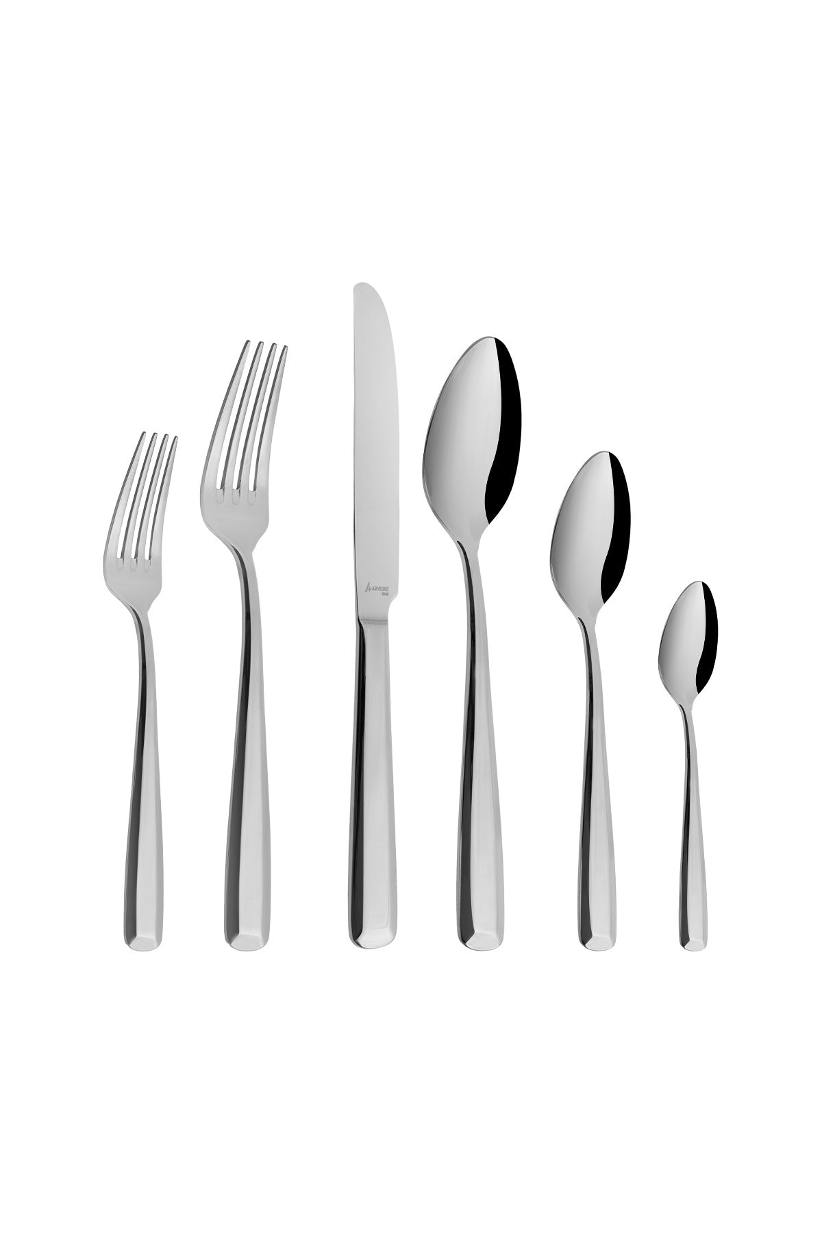 Aryildiz claude 72 Piece 12 Place Setting Flatware Set - MALLTURK