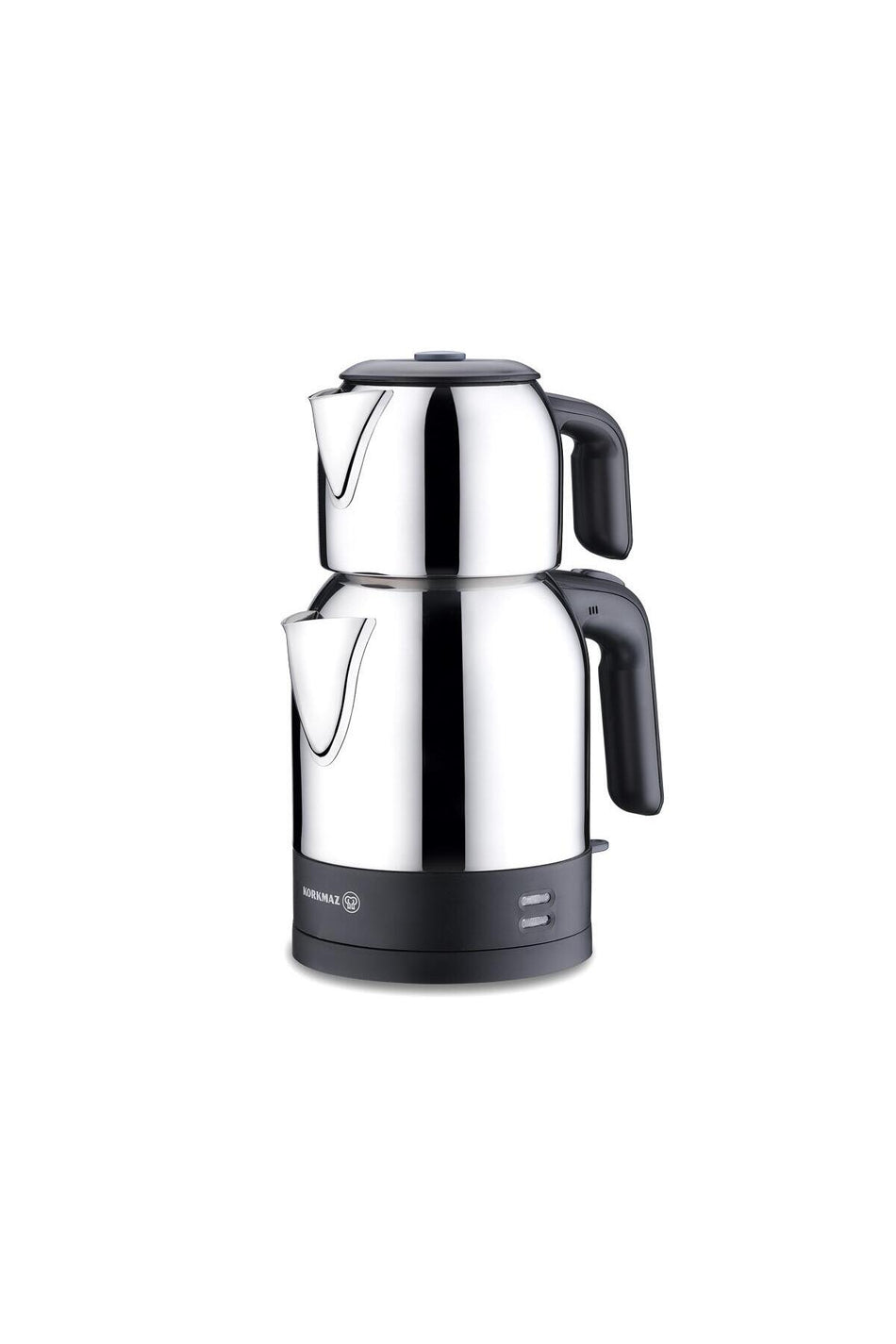 KORKMAZ Demkolik Electric Kettle inox Black-Gray 1.8 lt A359-08 - MALLTURK