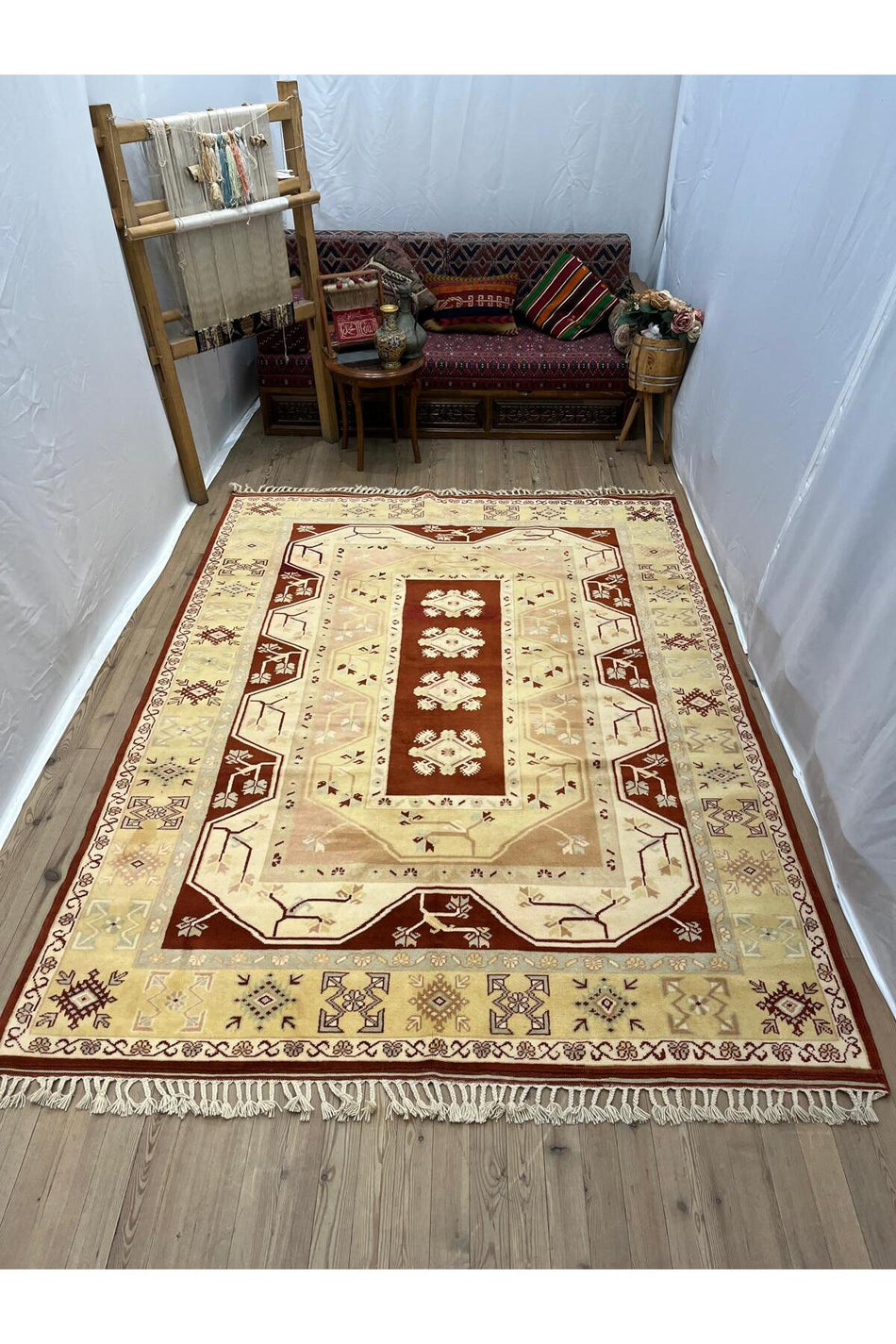 Sirvan Handwoven Milas Carpet - 202x273 - MALLTURK