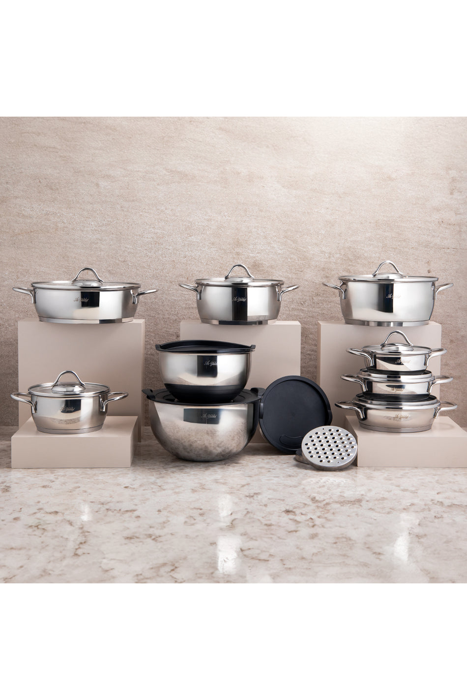 Aryildiz Solo 23 Piece Cookware Set