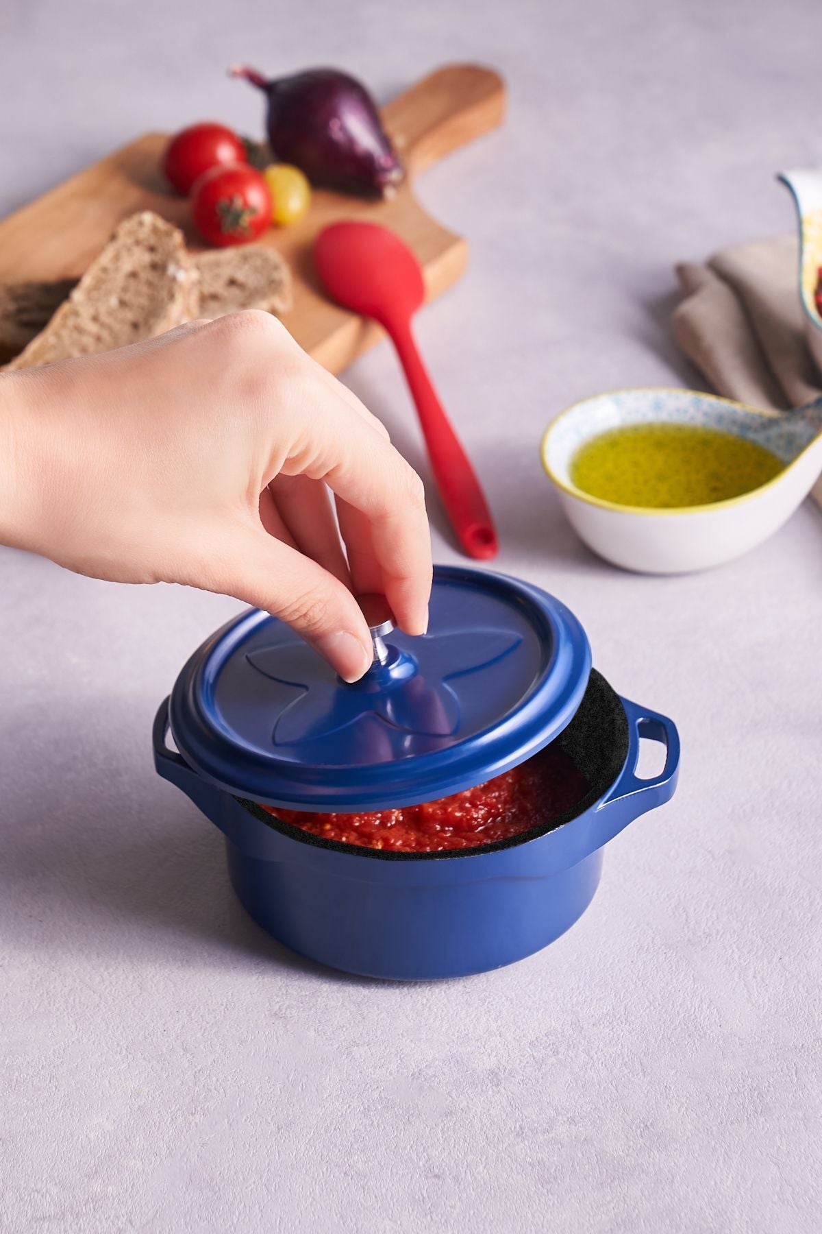 Karaca Biodiamond Candy Mini Cast Pot - MALLTURK