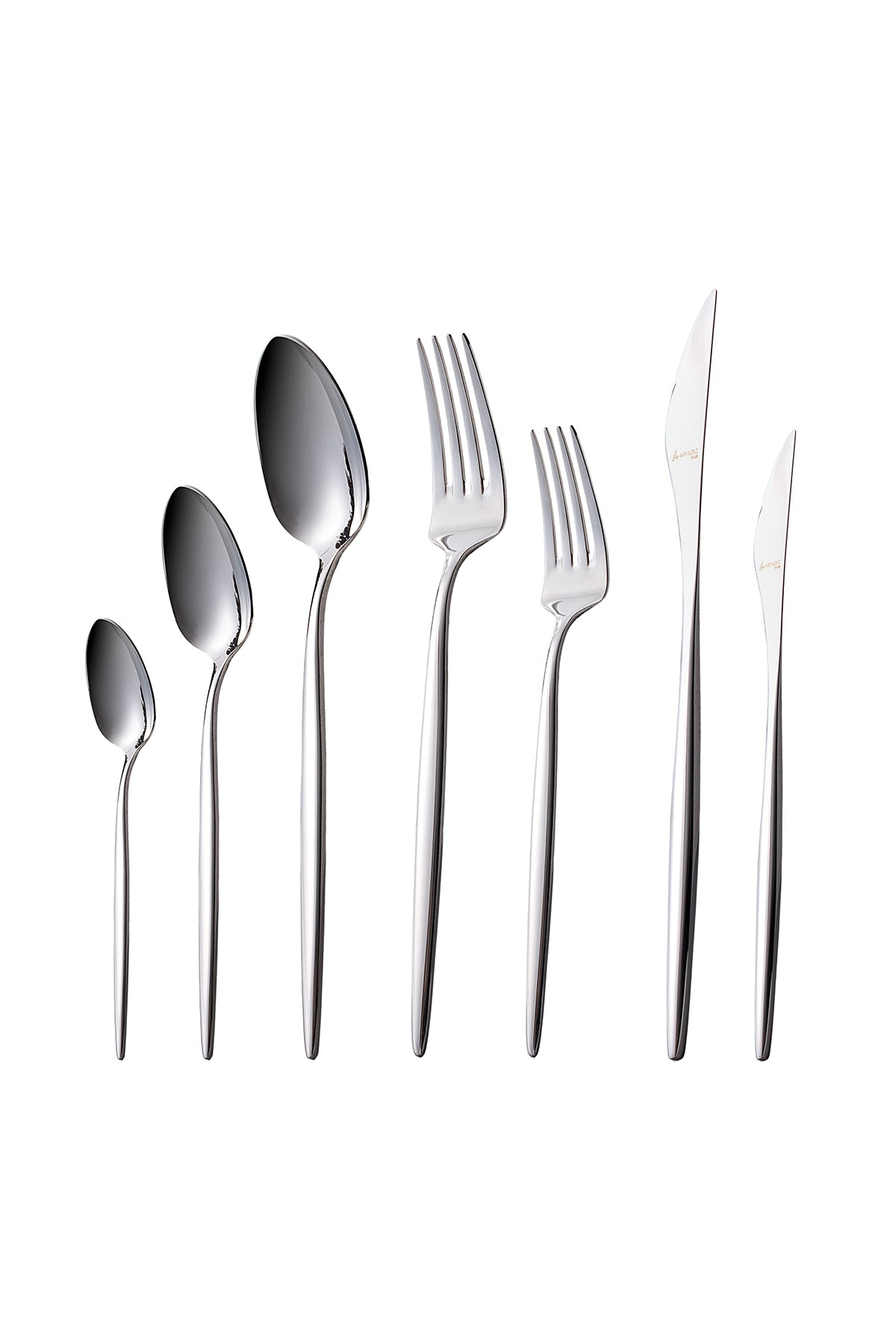 Aryildiz matilda 89 Piece 12 Place Setting Flatware Set - MALLTURK