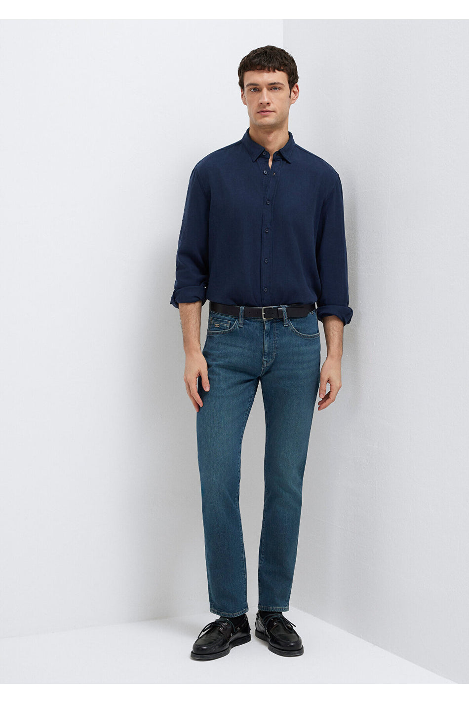 Marcus Pro Dark indigo Mavi Jeans 00351A1735 - MALLTURK