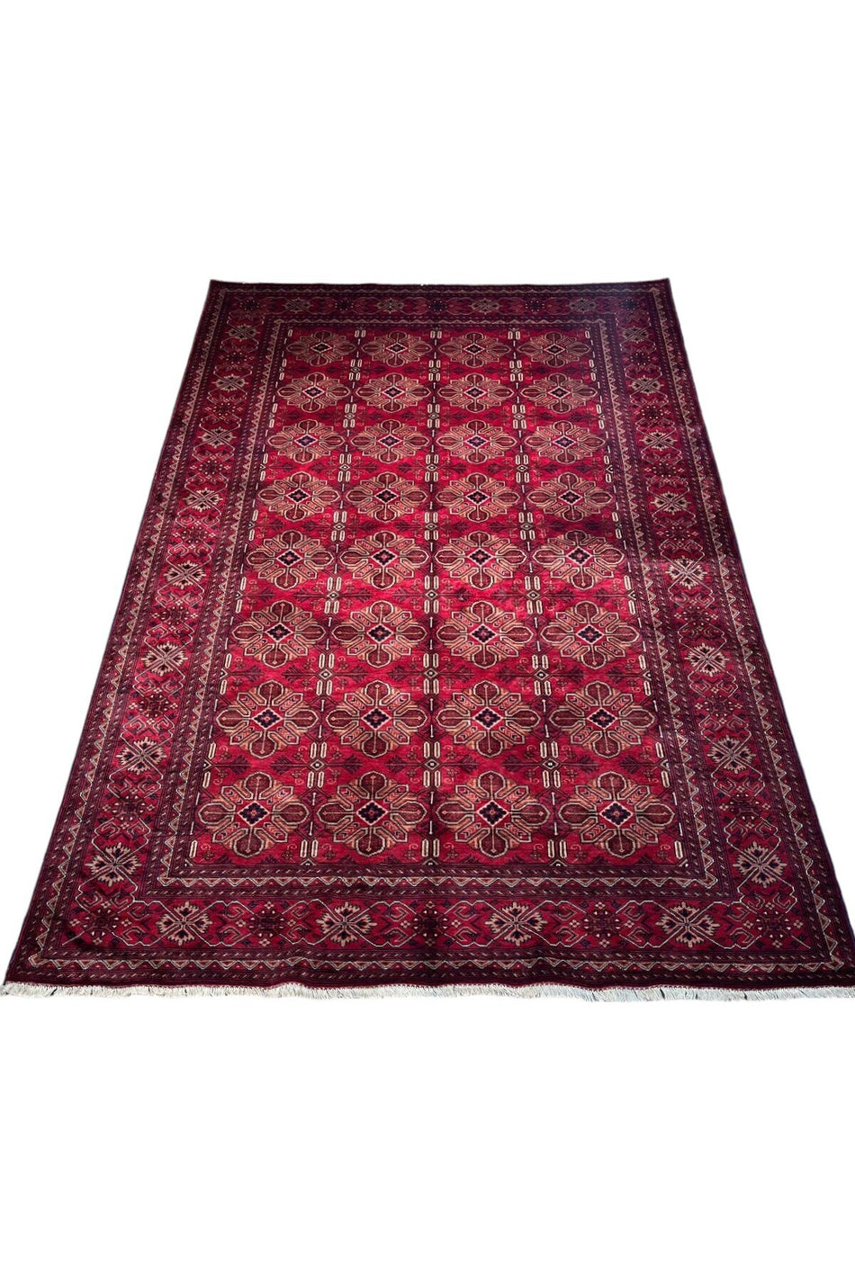 Sirvan Handwoven Afghan Rug - 297x195 - MALLTURK