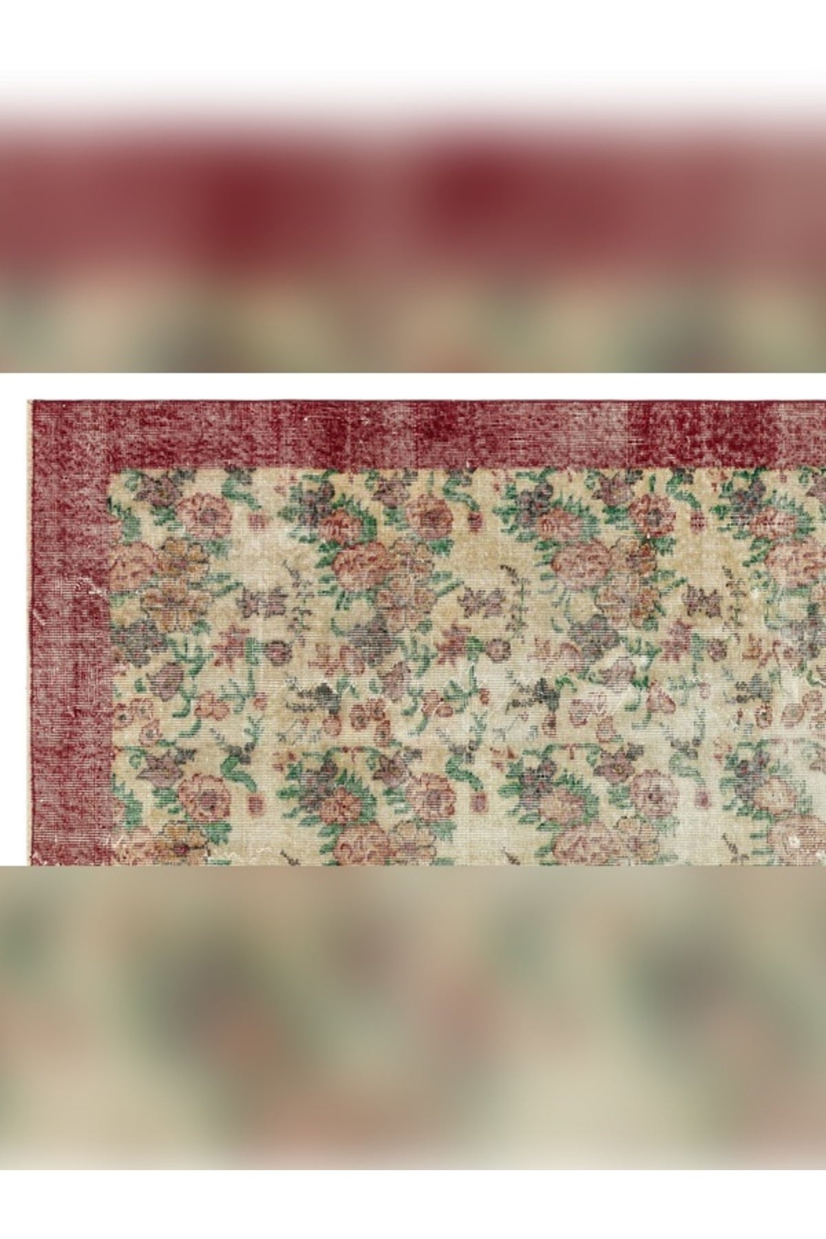 Apex Rug Distressed Vintage Natural Hand-Woven 34712 166 x 278 cm - MALLTURK
