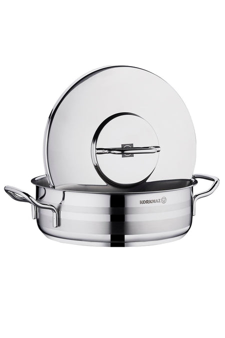 KORKMAZ Astra2 Shallow Pot