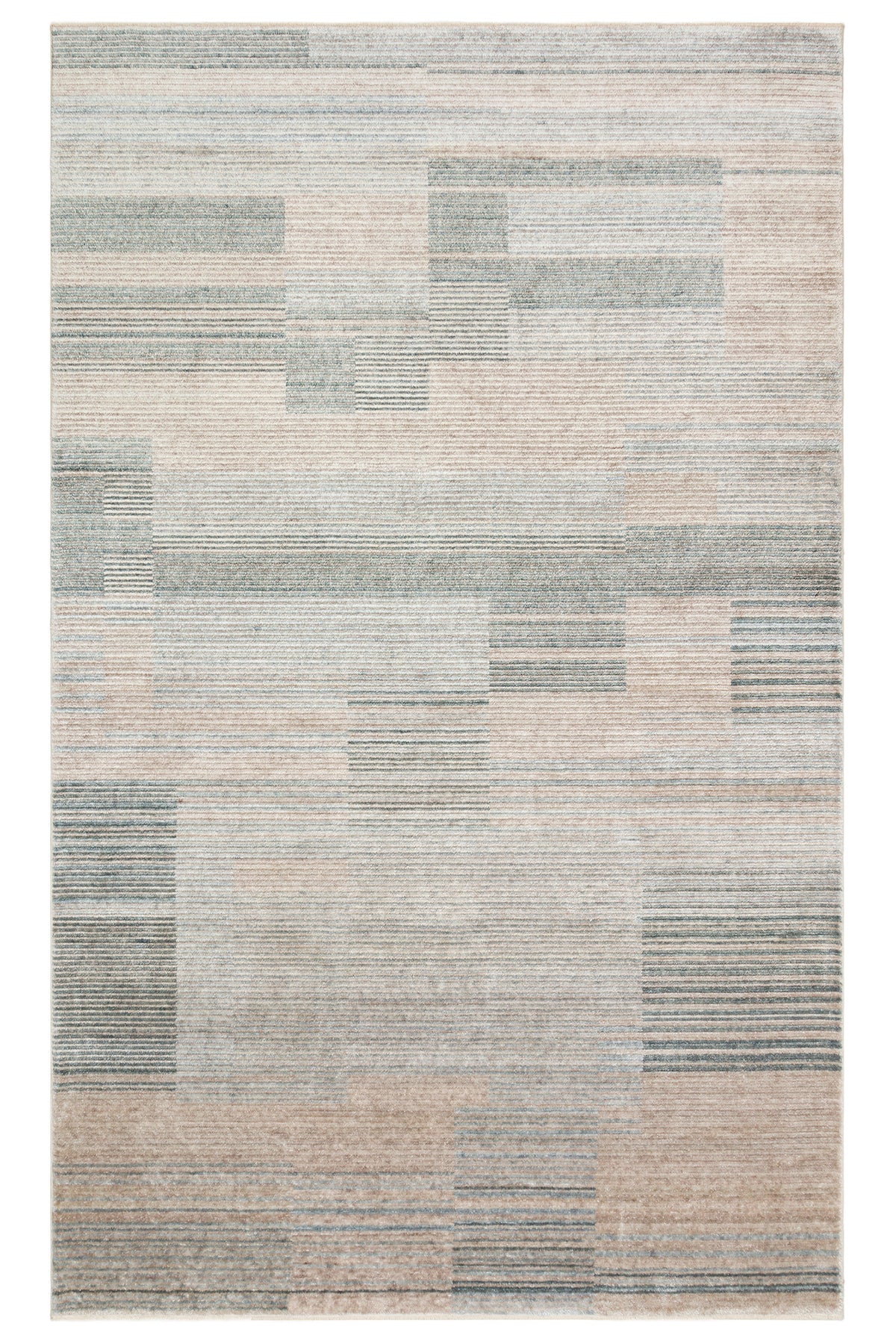 Nesem Hali Boutique EKO Hali Otto TT 01 Sky Mink Non-Shedding, Hand-Woven Carpet - MALLTURK