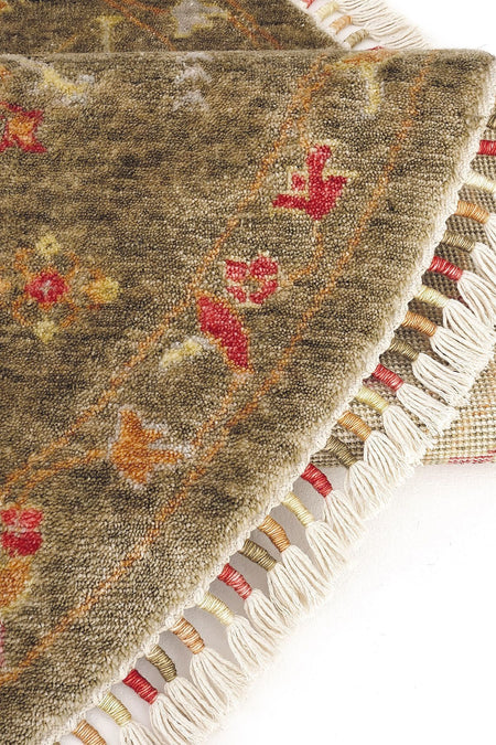 Cool Hali Galata 08 Khaki Carpet Living Room Carpet Bohemian Scandinavian Carpet Bamboo Carpet Handwoven Round Hallway Carpet - MALLTURK