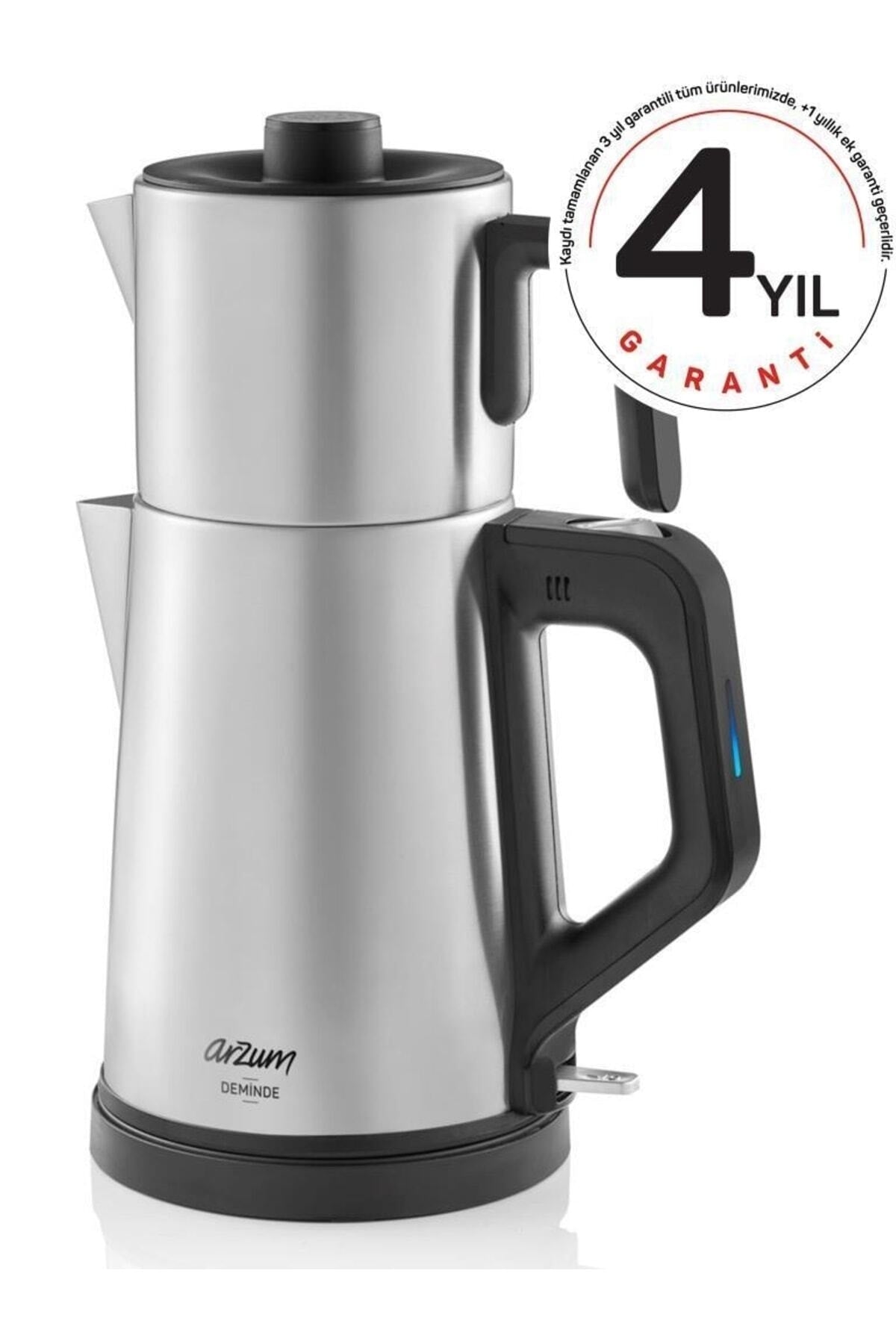 Arzum AR3129 Deminde inox Tea Maker - MALLTURK