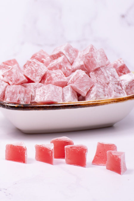 Kurtulus Kuruyemis Rose Petal Turkish Delight 500gr - MALLTURK