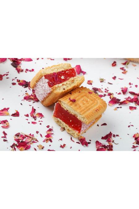 HALUK aydin kuruyemis with Biscuit Turkish Delight Rose Flavored 1 kg - MALLTURK