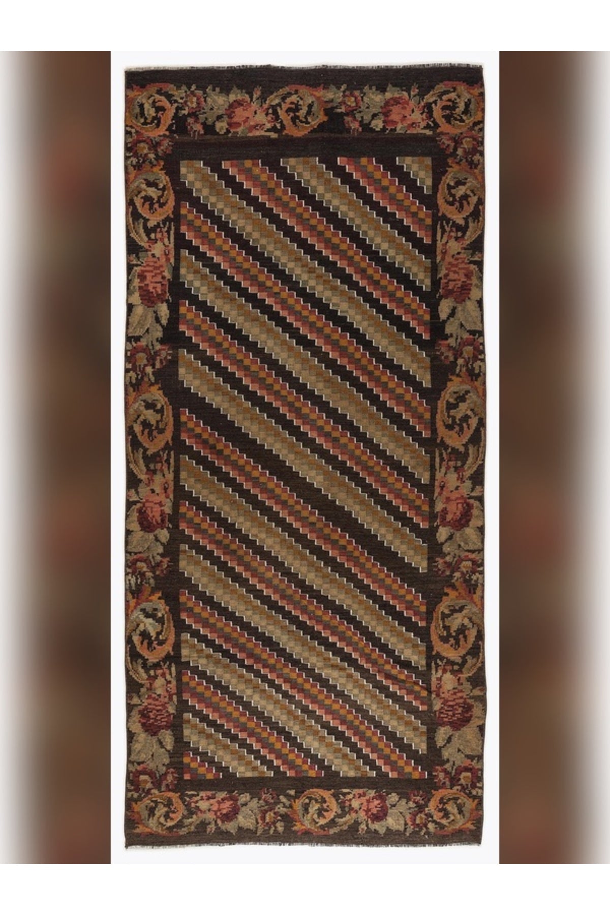 Apex Rug Karabag Hand-Woven Natural Kilim 0608 147 cm X 315 cm