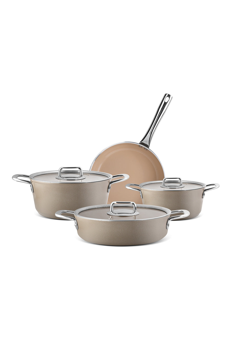Aryildiz Neo-Ceramic 7 Piece Cookware Set