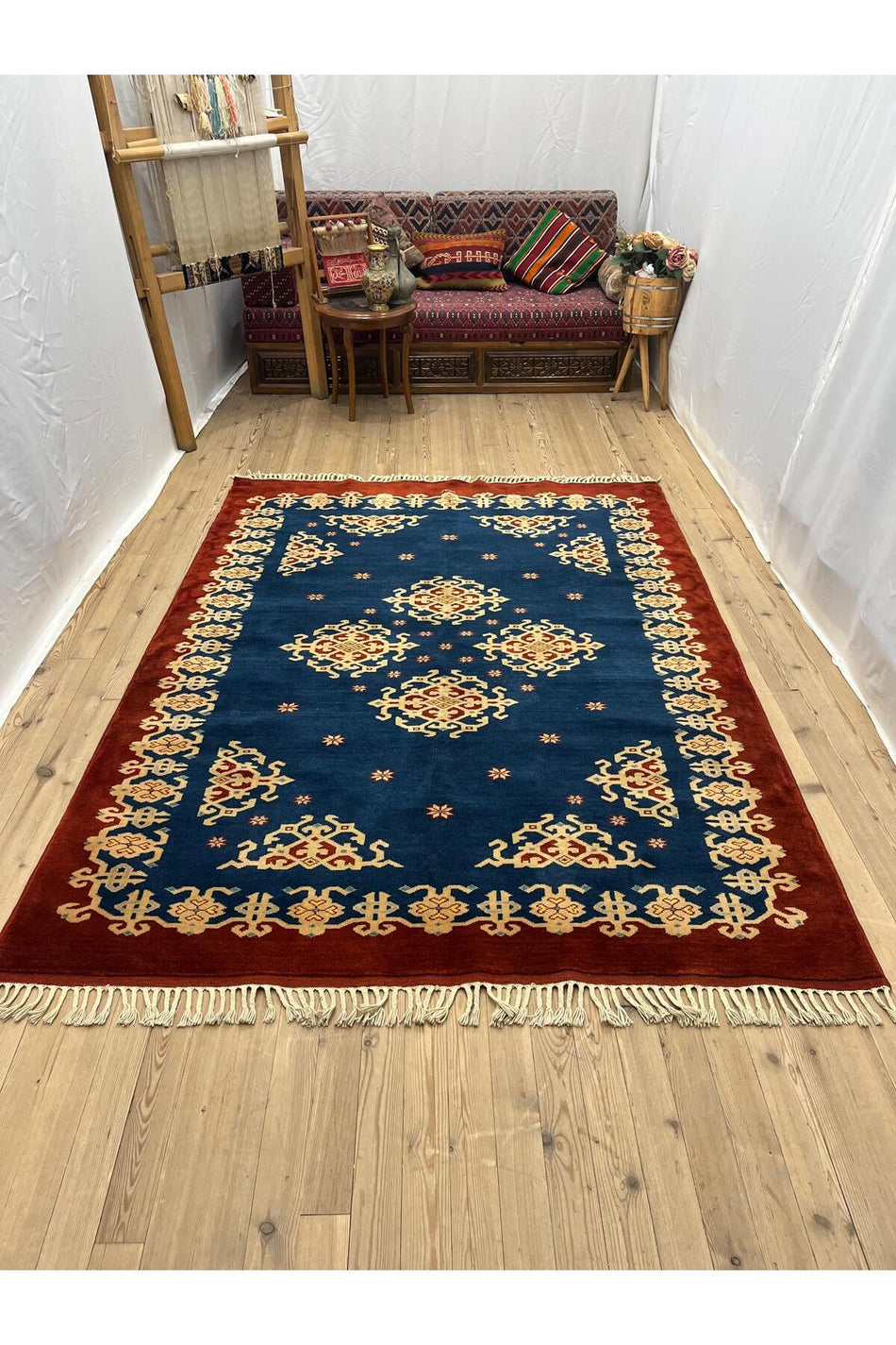 Sirvan Handwoven Antique Yoruk Rug - 170x232 - MALLTURK