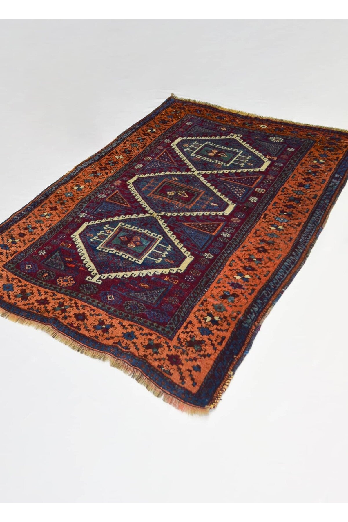 KilimCo. Antique Gaziantep Hand-Woven Rug 121x170 cm (2.05 m2) - MALLTURK