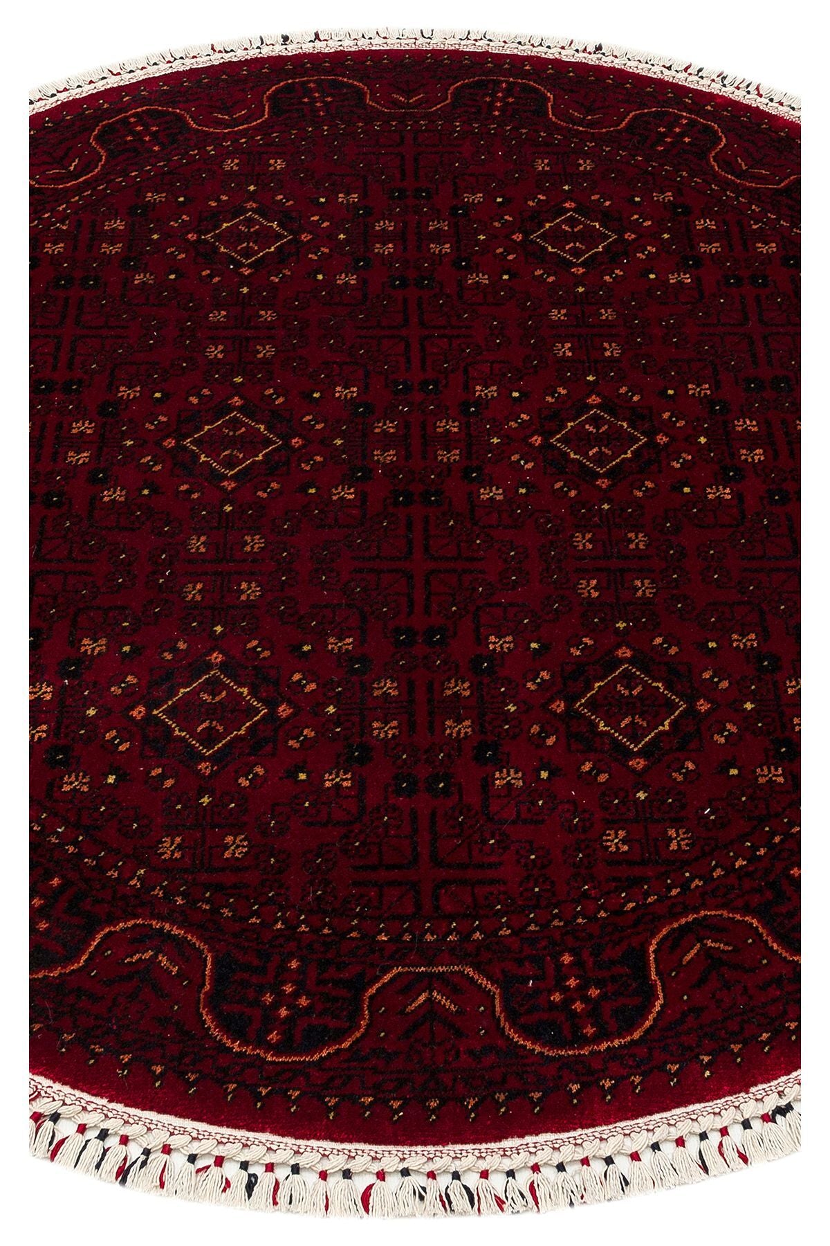 Eko Hali NOSTALGIA 960 Red Q is a special loom rug shaped by the intensive hand labor of women from Usak. - MALLTURK