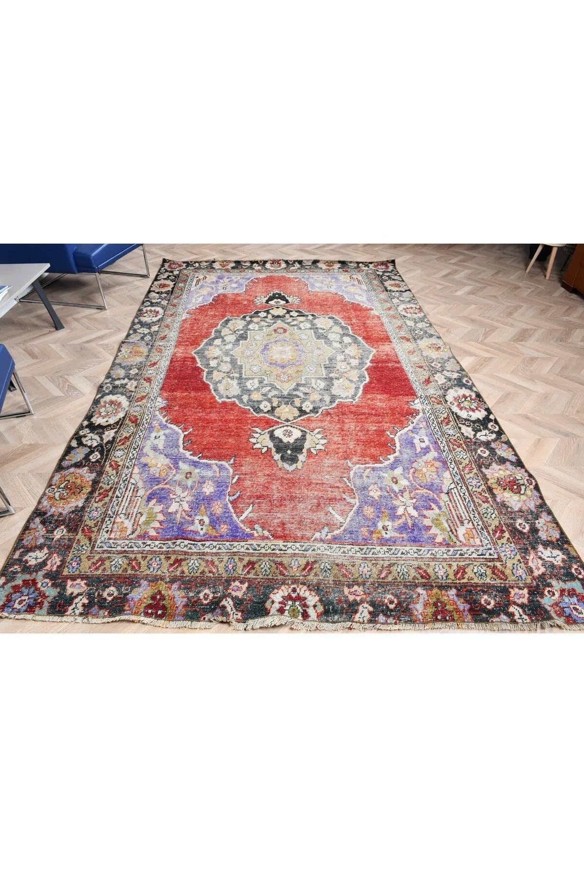 Kayra Export Hand-Woven Rug, Multicolor Rug 202x332 Cm