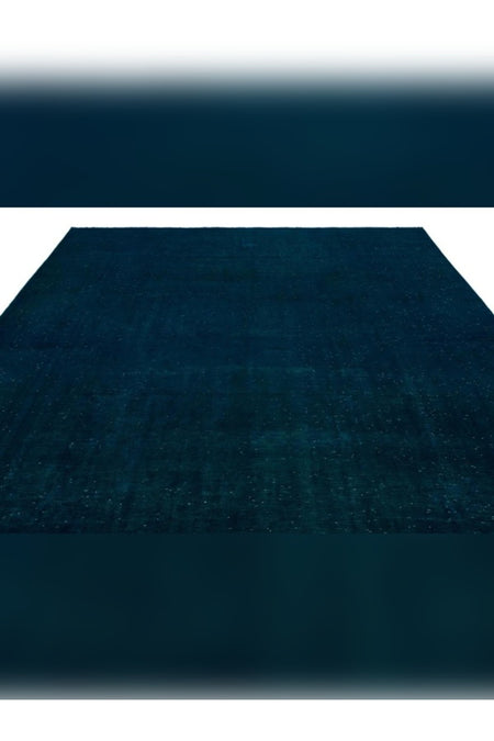 Apex Rug Distressed Vintage Rug XLarge Hand-Woven Natural Turquoise 24544 296 x 396 cm - MALLTURK