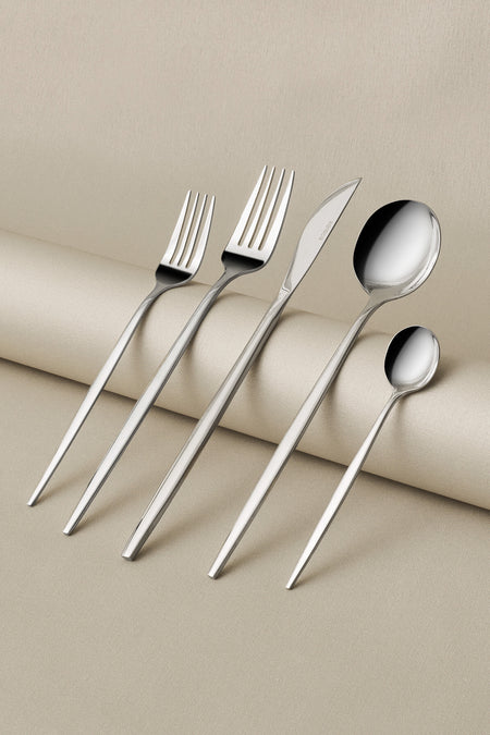 Karaca orion platin 6 Place Setting 30 Piece Flatware Set - MALLTURK