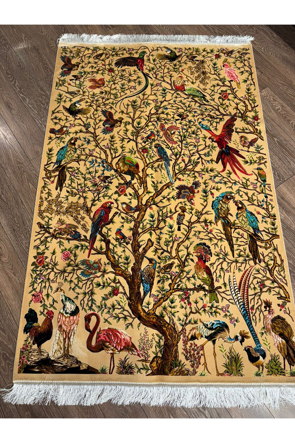 Rustikev Iranian Silk Rug