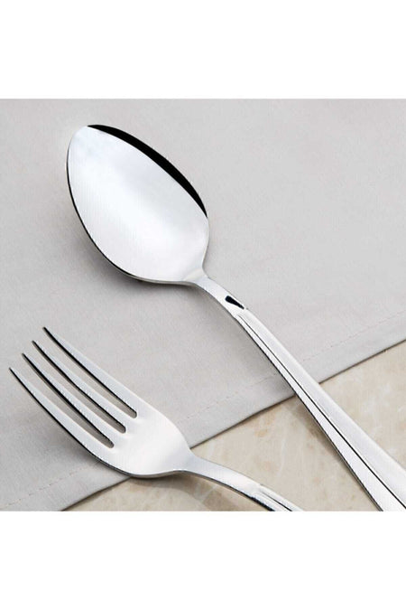 Nehir saray Plain 12 Piece cay Spoon Set - MALLTURK
