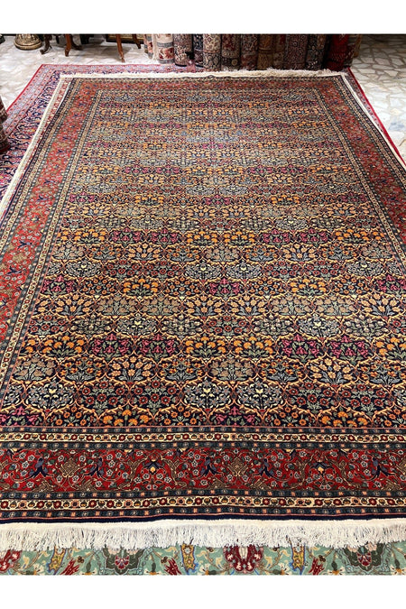 RD RAMAZAN DAG Hand Rug Art Hand-Woven Hereke Rug Karpuzlu Design Premium Quality Size 365x245 - MALLTURK