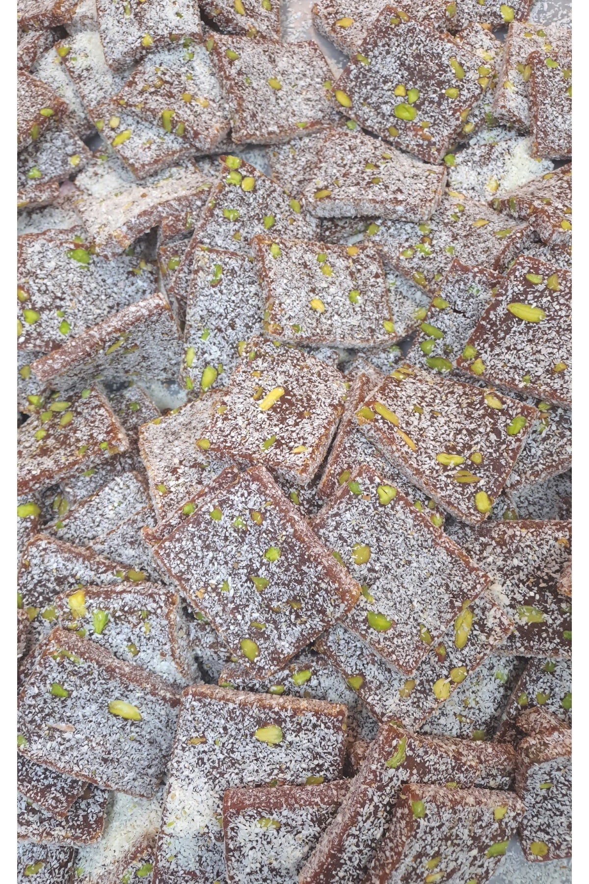 bagisan Turkish Delight Premium full Pistachio Carrot Confection Coconut 500 g - MALLTURK