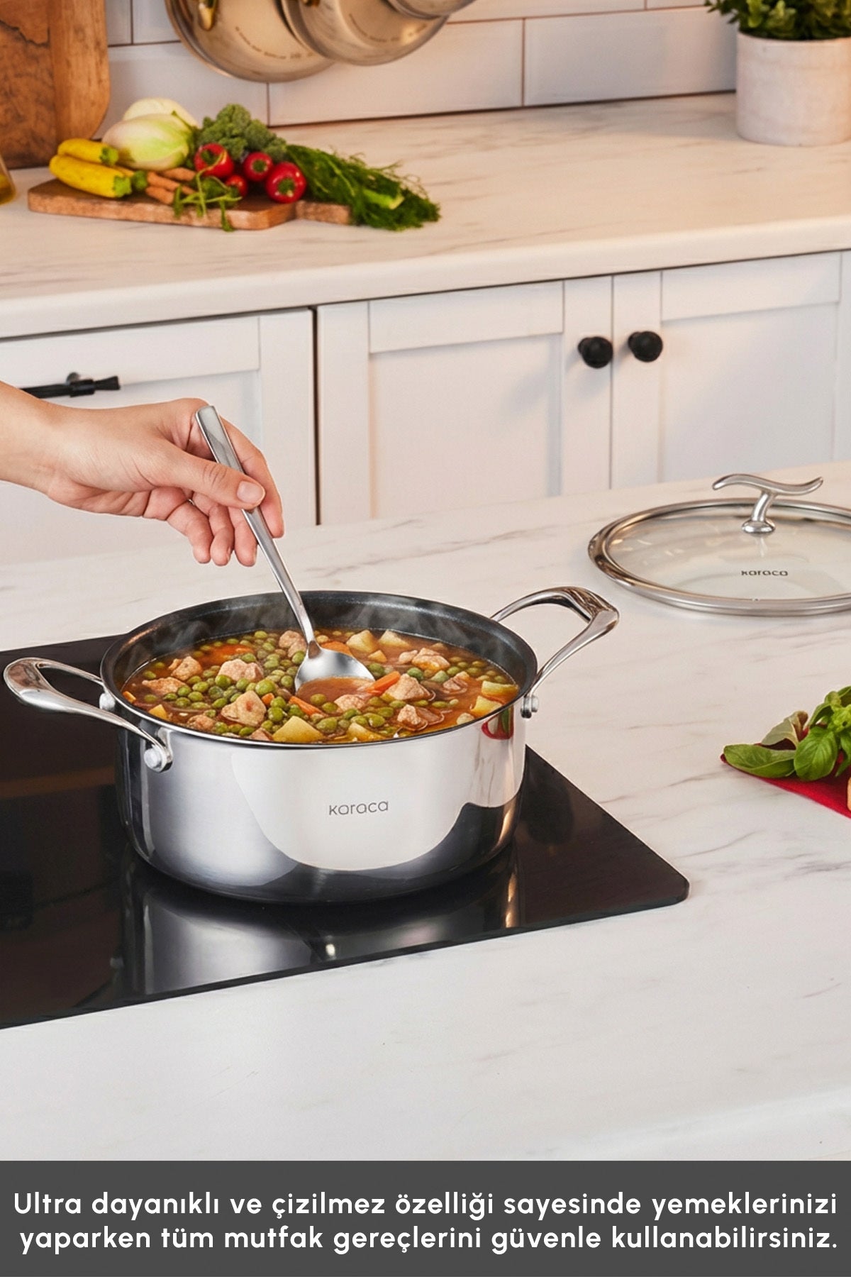 Karaca Plasma 316+ 3Ply Nonstick Pot - MALLTURK