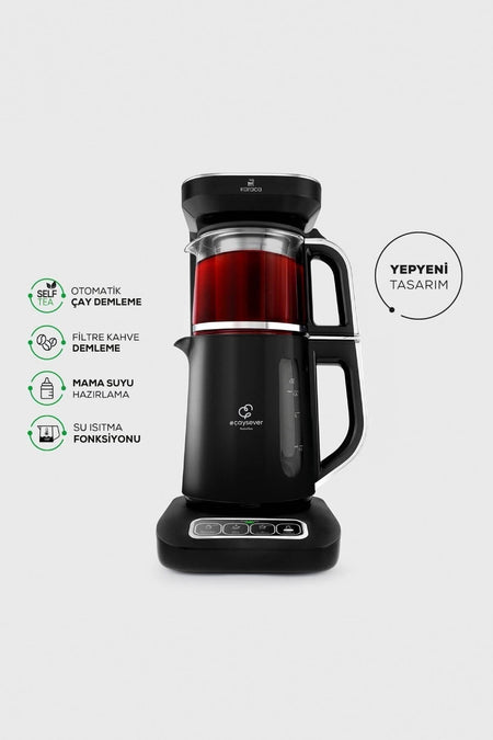 Karaca Robotea Pro 4 in 1 Talking Tea Maker Chrome - MALLTURK