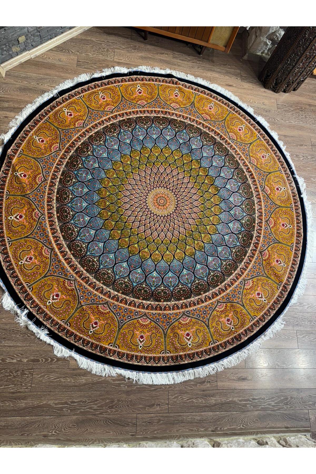 Rustikev Iranian Silk Rug - MALLTURK
