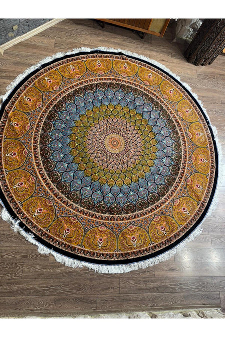 Rustikev Iranian Silk Rug - MALLTURK