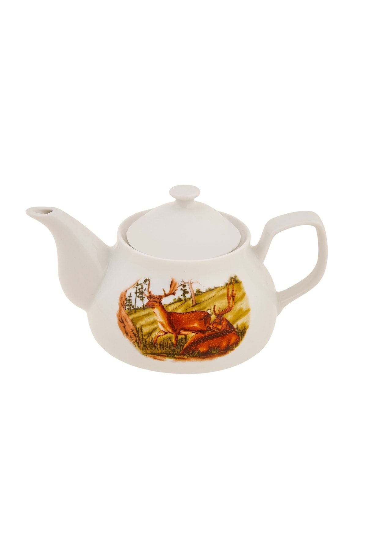 Karaca Legend Midi Grove Porcelain Teapot and infuser Set - MALLTURK