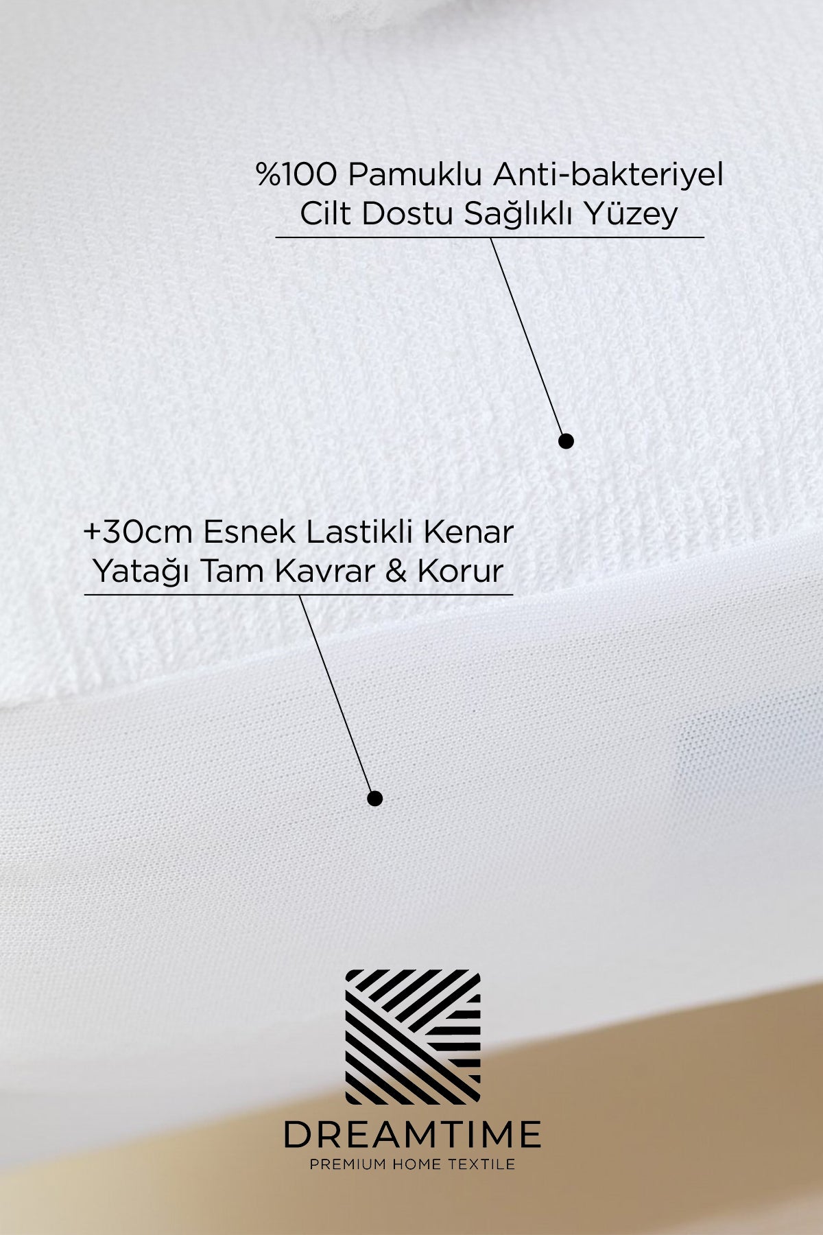 Dream Time Waterproof Cotton Baby & Kids Mattress Protector - MALLTURK