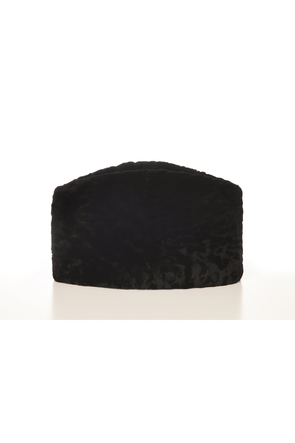 Fubileather Genuine Leather Ataturk National Forces Kalpak Hat with Crescent and Star