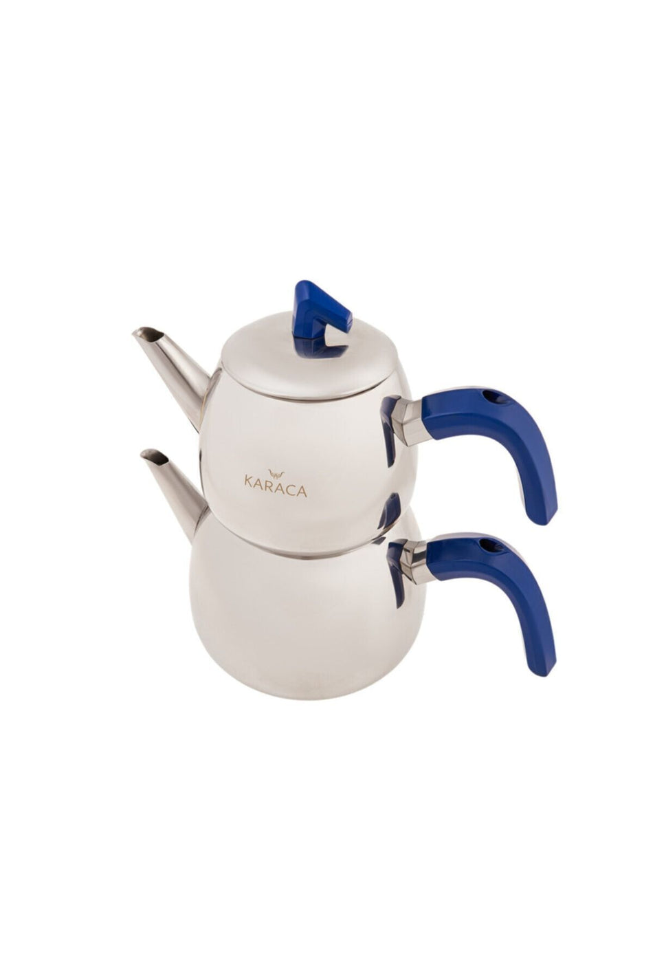 Karaca Akdeniz Navy Blue Teapot Set - MALLTURK