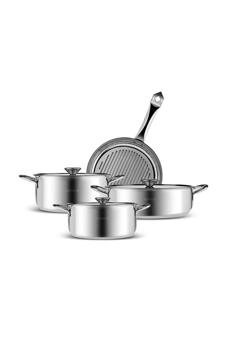 Karaca Galina New Induction Compatible 7 Piece Cookware Set - MALLTURK