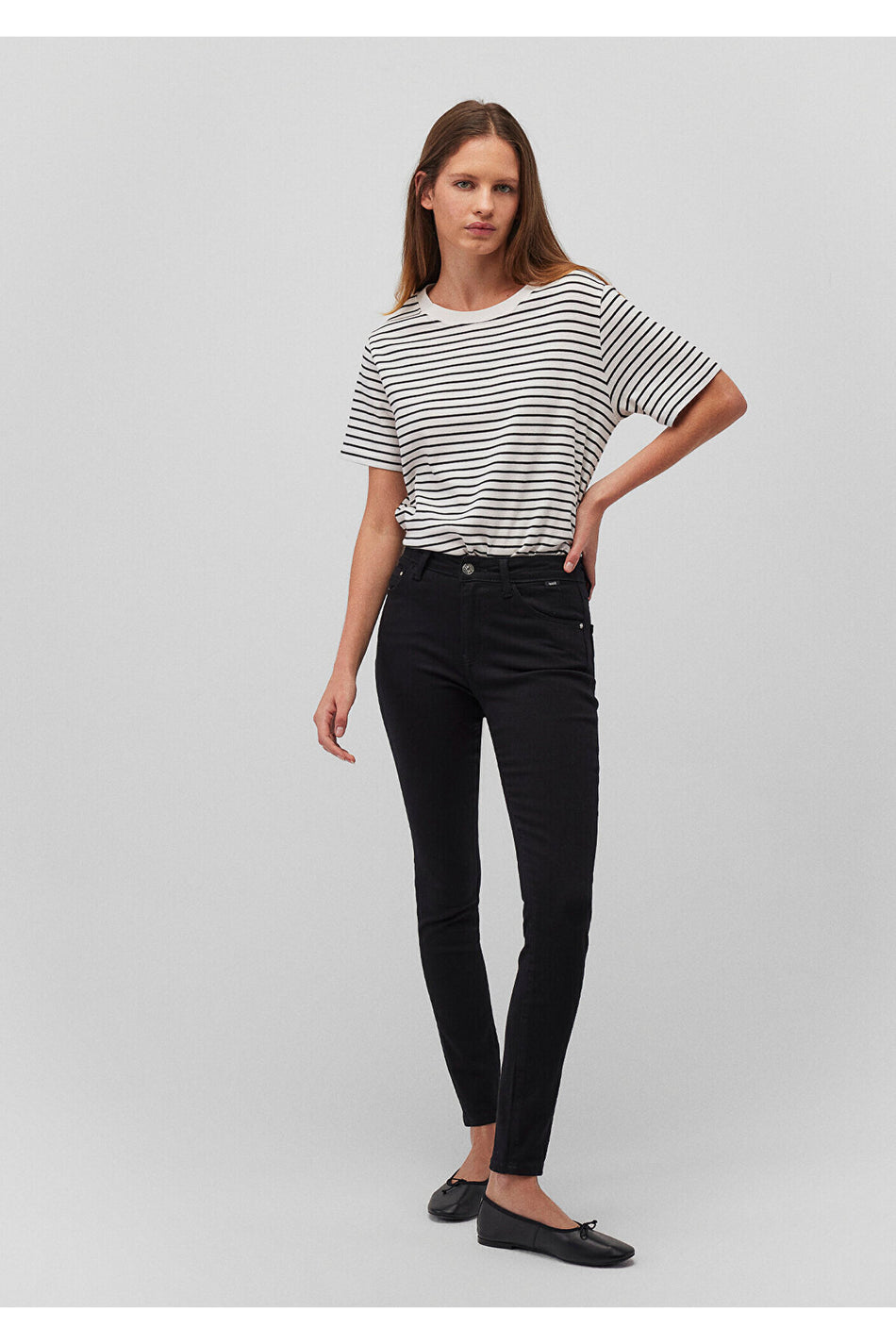 Mavi Tess Everyday Black Jeans 100328-35252 - MALLTURK