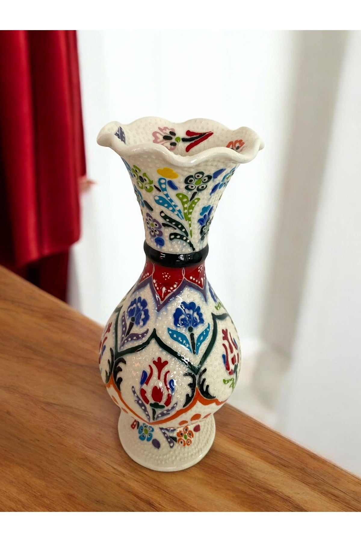 STORESZA Custom Designed Handmade Artistic Hyacinth Vase - 25 cm - MALLTURK