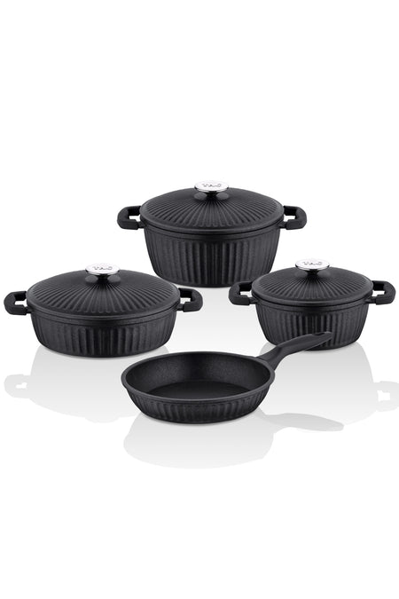 Tac Valeriya Cast 7 Piece Cast Kapak Cookware Set - MALLTURK