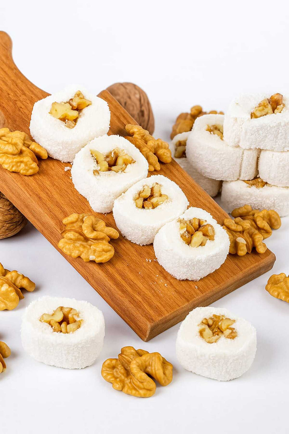 Handmade Sultan Style Walnut Turkish Delight 1 kg - MALLTURK